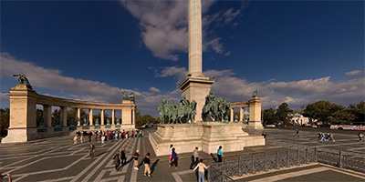 Budapest’s Heroes’ Square Millennium Memorial