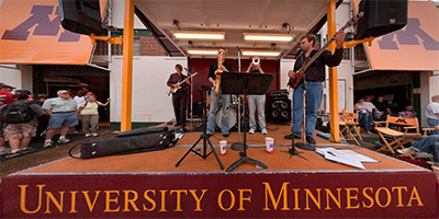 University of Minnesota band at the State Fair