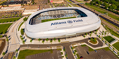 Allianz Field Soccer Stadium _ West Side