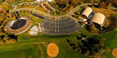 Burnsville Ice Center Aerial