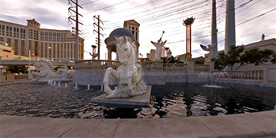 Fountains at Caesar’s Palace on the Las Vegas Strip