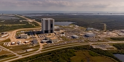 NASA Kennedy Space Center - Northwest of the Vehicle Assembly Building