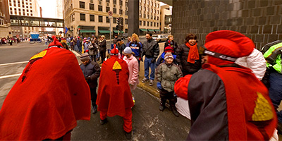 Vulcans at the Winter Carnival Grande Day Parade