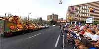 Minneapolis Aquatennial Torchlight Parade.