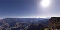 Sunrise at the South Rim of the Grand Canyon.