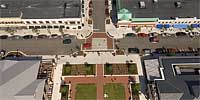 Bayshore Town Center from the air.