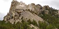Mt. Rushmore in the South Dakota Black Hills