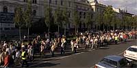 Demonstration in Budapest
