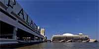 The Palace Casino in Biloxi, MS after Hurricane Katrina.