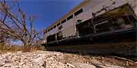 Casino barge that hit the Tivoli Hotel during Hurricane Katrina.