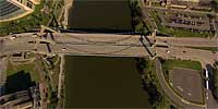 Father Louis Hennepin Bridge over the Mississippi River.